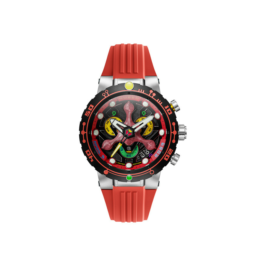 Nubeo Opportunity Chronograph Black Dial Mens Watch NB-6119-03
