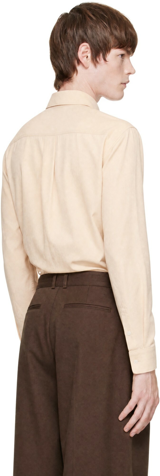 LEMAIRE Beige Fluid Shirt