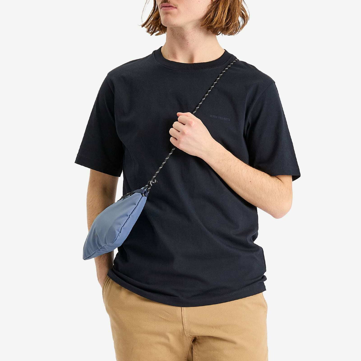 Elliker Hetchell Crossbody Bag in Steel Blue 