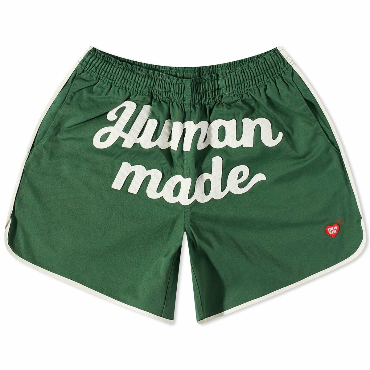 Human Made - Logo-Embroidered Printed Cotton-Twill Drawstring