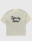 Reternity ATELIER KNIT JERSEY Beige Mens Shortsleefe