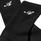 Axel Arigato Women's Signature Sock in Black