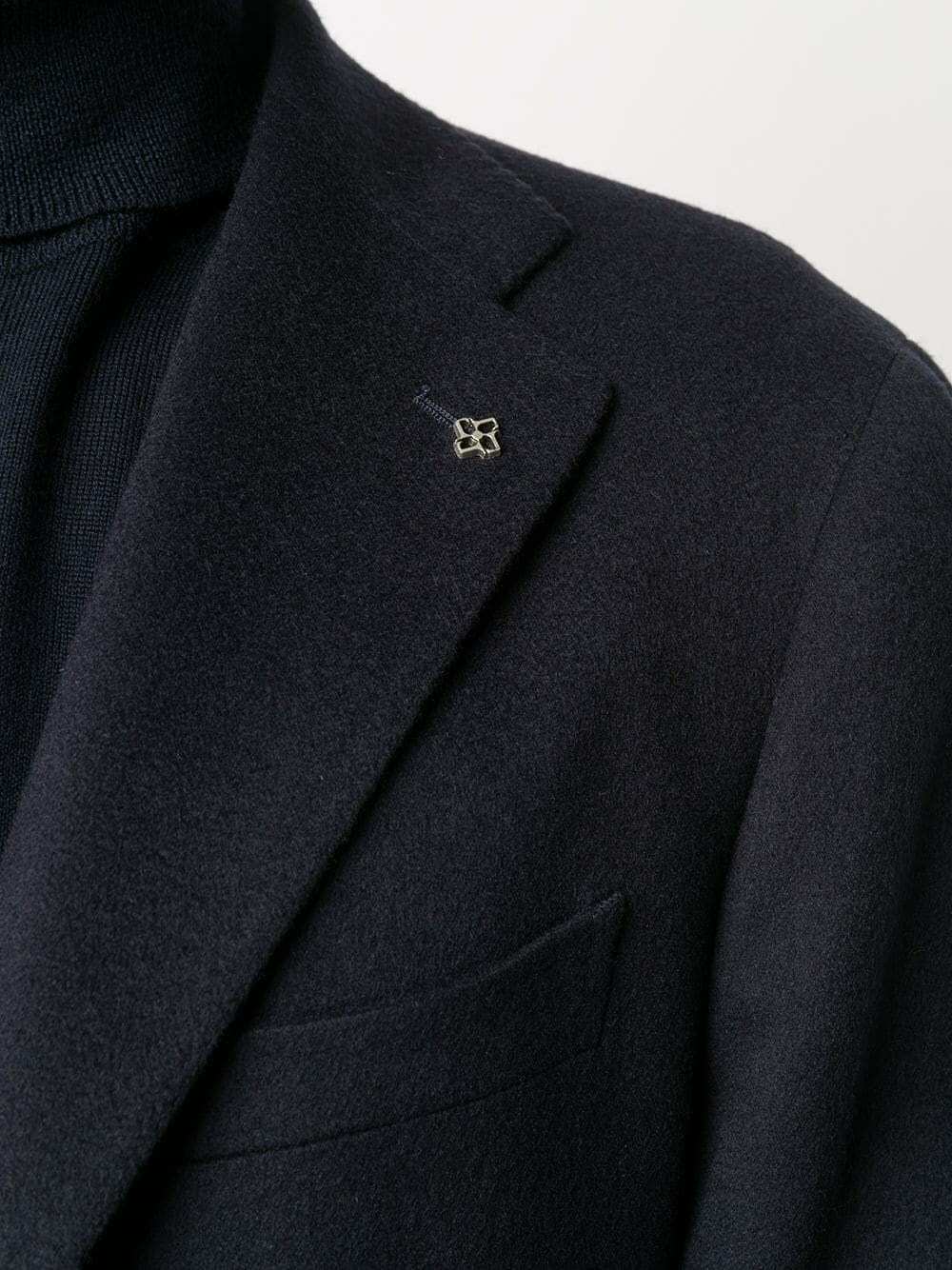 Tagliatore Cashmere Jacket in Blue