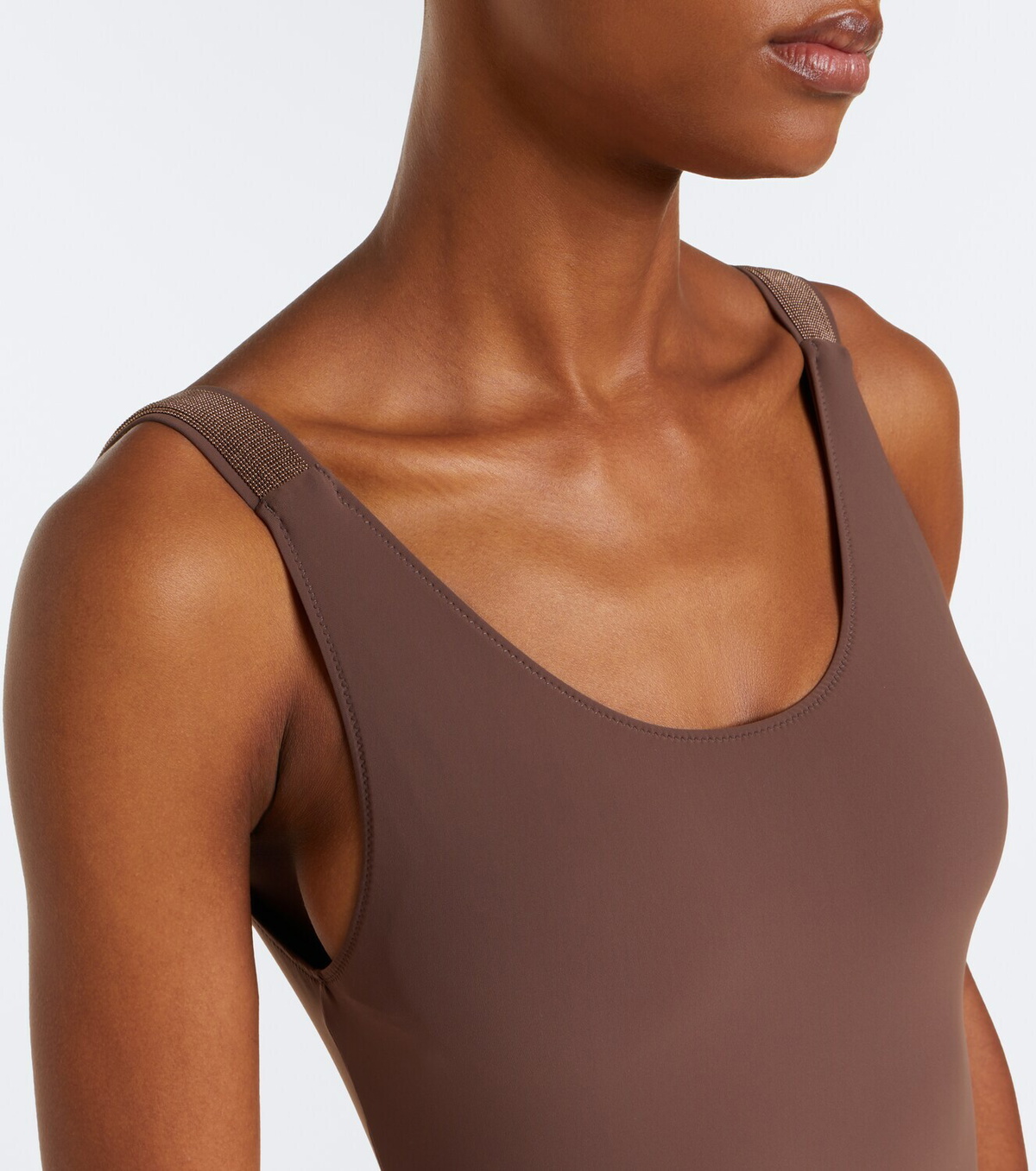 Brunello Cucinelli Open-back swimsuit