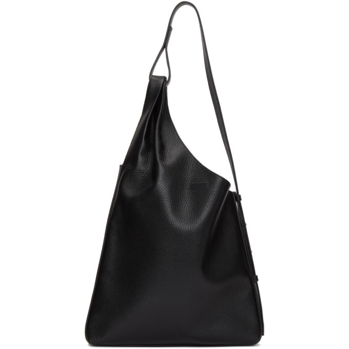 AESTHER EKME LUNE TOTE - Handbag - grain black/black 