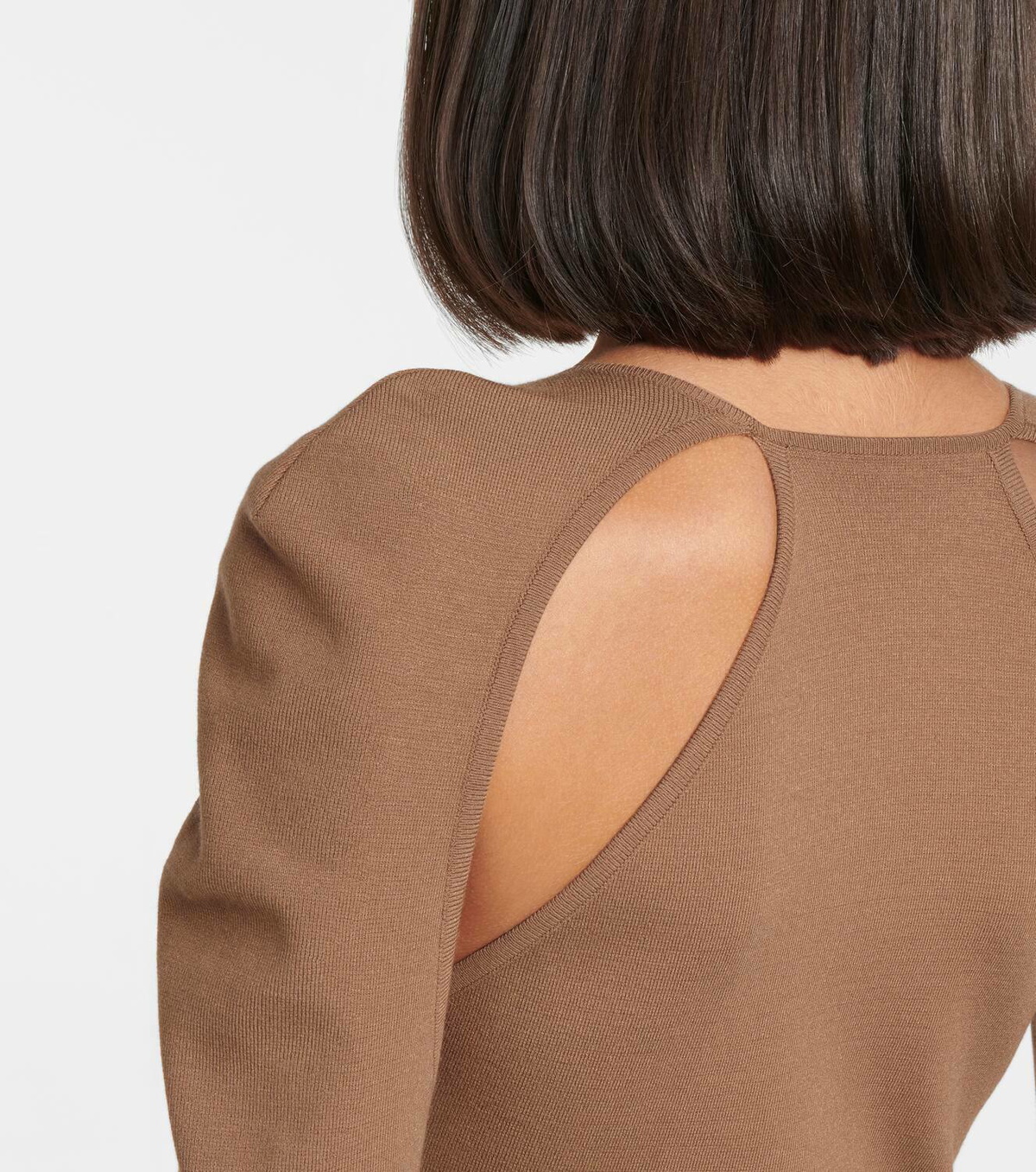 Zeynep Arçay Cutout knit bodysuit