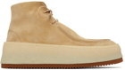 Marsèll Beige Parapana High-Top Sneakers