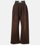 Acne Studios Layered cotton sweatpants