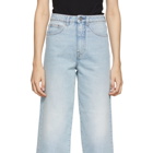 Toteme Blue Wide Jeans