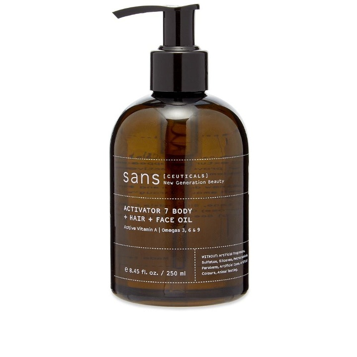Photo: Sans (Ceuticals) Activator 7 Body, Hair & Face Oil