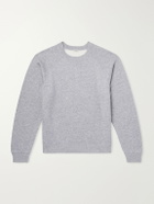 TOTEME - Cotton and Silk-Blend Jersey Sweater - Gray