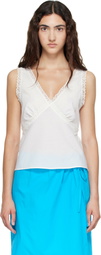 Cou Cou Off-White 'The Iris' Tank Top