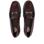 Bass Weejuns Men's Lincoln Horse Bit Loafer in Wine Leather