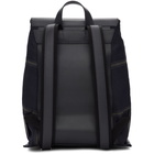 Paul Smith Navy Check Bucket Backpack