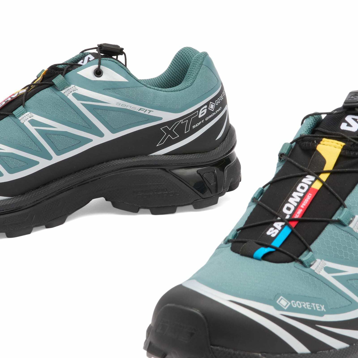 Salomon XT-6 GTX Sneaker in North Atlantic/Black/Silver