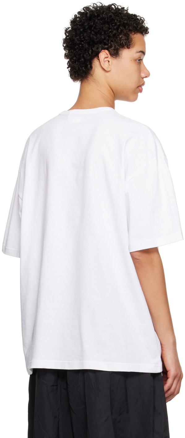 Black Comme des Garçons White Nike Edition T-Shirt