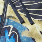 Folk Printed Hooded Windbreaker