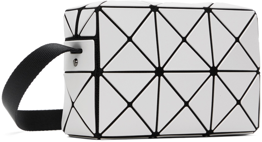 BAO BAO ISSEY MIYAKE Off-White Cuboid Crossbody Bag Bao Bao