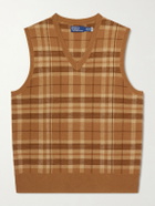 Polo Ralph Lauren - Checked Cashmere Vest - Brown