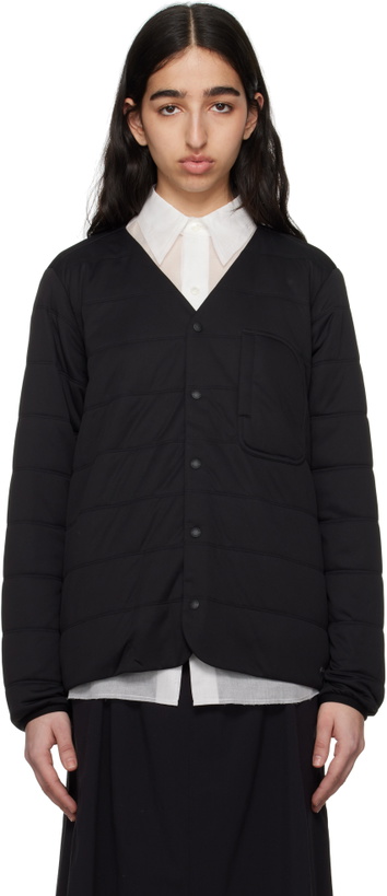 Photo: Snow Peak Black Flexible Insulated Cardigan