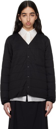 Snow Peak Black Flexible Insulated Cardigan