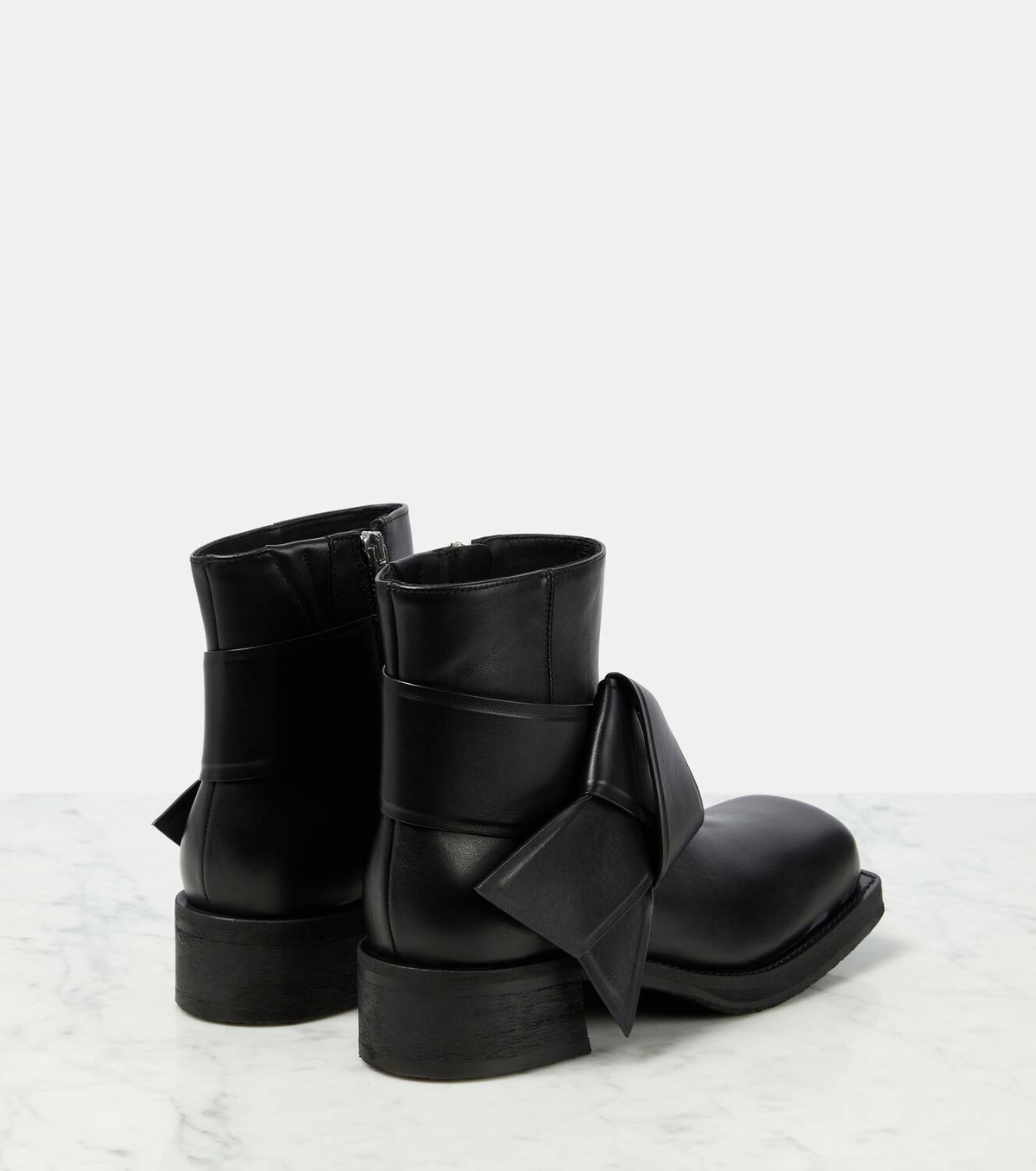 Acne Studios Musubi leather ankle boots Acne Studios