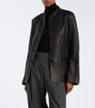 Róhe Leather jacket