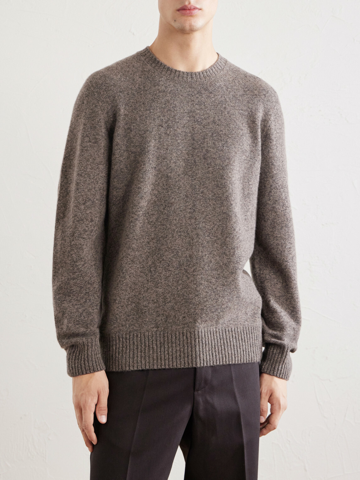 Hartford - Wool Sweater - Brown