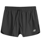 New Balance RC Split Short 3" in Black