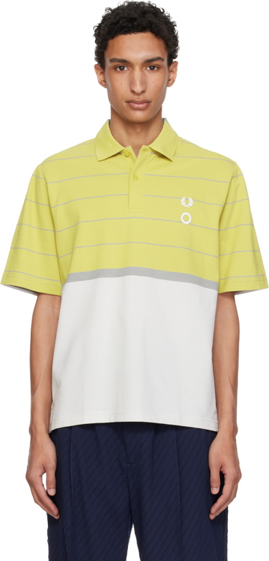 Photo: Craig Green Multicolor Fred Perry Edition 'Half And Half' Polo