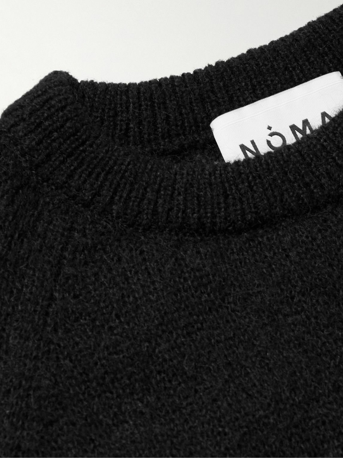 NOMA t.d. - Oversized Knitted Sweater - Black NOMA t.d.
