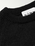 NOMA t.d. - Oversized Knitted Sweater - Black