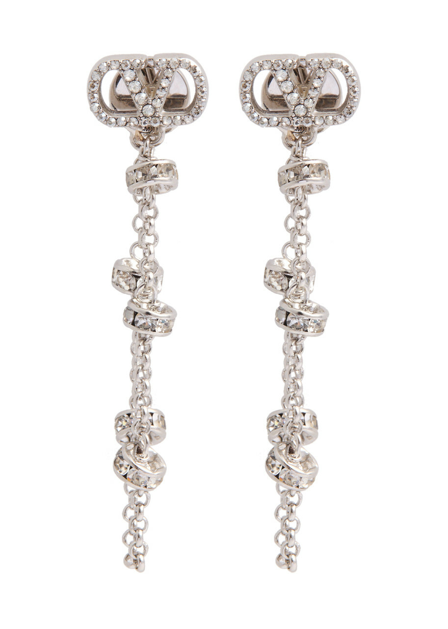 VALENTINO GARAVANI Vlogo Signature Clip-on Earrings