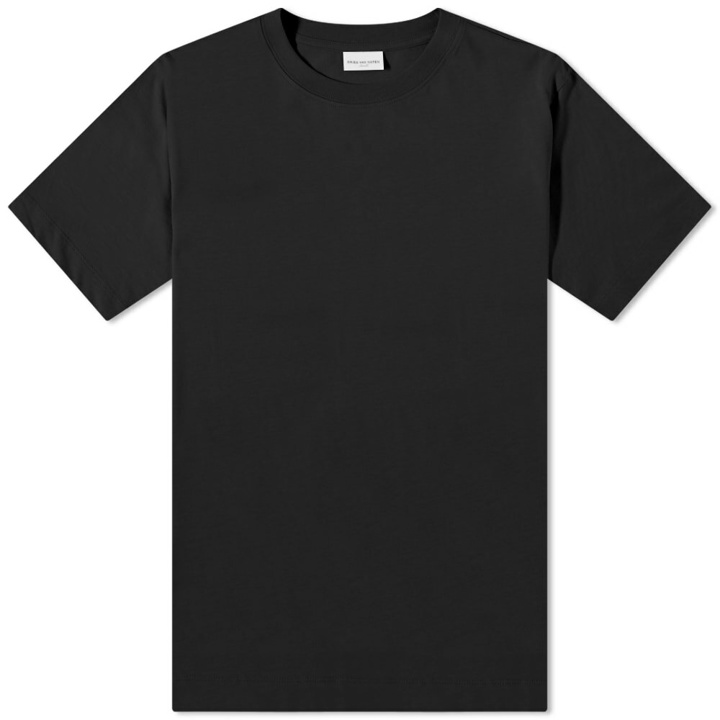 Photo: Dries Van Noten Men's Hertz Regular T-Shirt in Black