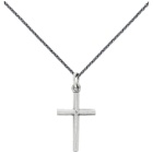Luka Sabbat x Monini Silver Cross Pendant Necklace