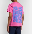 Some Ware - Logo-Print Organic Cotton-Jersey T-Shirt - Pink