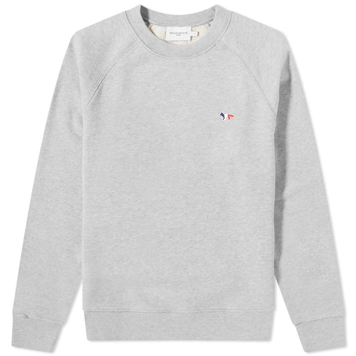 Photo: Maison Kitsuné Tricolor Fox Patch Clean Sweat