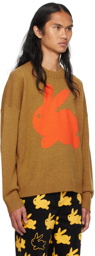 JW Anderson Tan Bunny Sweater