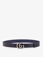 Gucci Gg Marmont Blue Mens Belt