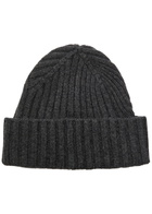 Jacquemus Le Bonnet Tourni Cashmere and Wool-blend Beanie - Dark Grey - One Size
