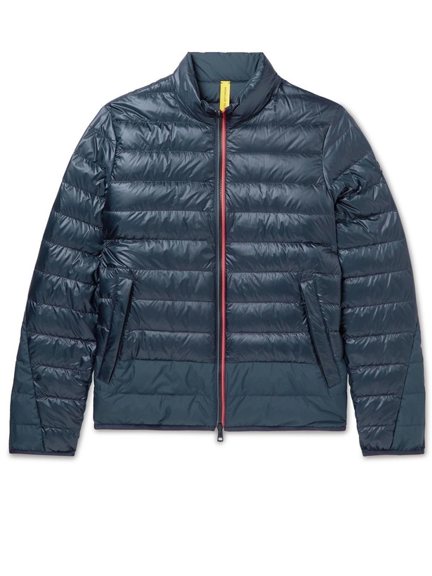 Photo: Moncler Genius - 2 Moncler 1952 Amedras Quilted Nylon-Ripstop Down Jacket - Blue