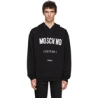 Moschino Black Couture Hoodie