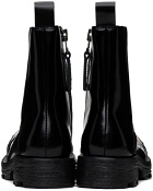 Diesel Black D-Hammer Bt Zip D Boots