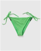 Calvin Klein Underwear Wmns String Side Tie Green - Womens - Swimwear