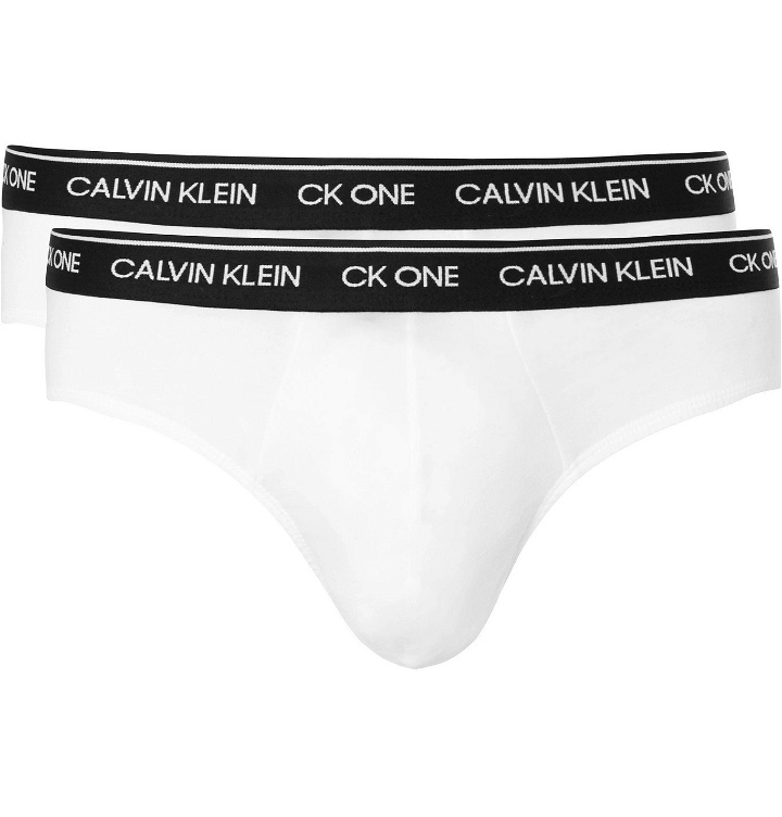 Photo: Calvin Klein Underwear - Two-Pack Stretch-Cotton Briefs - White