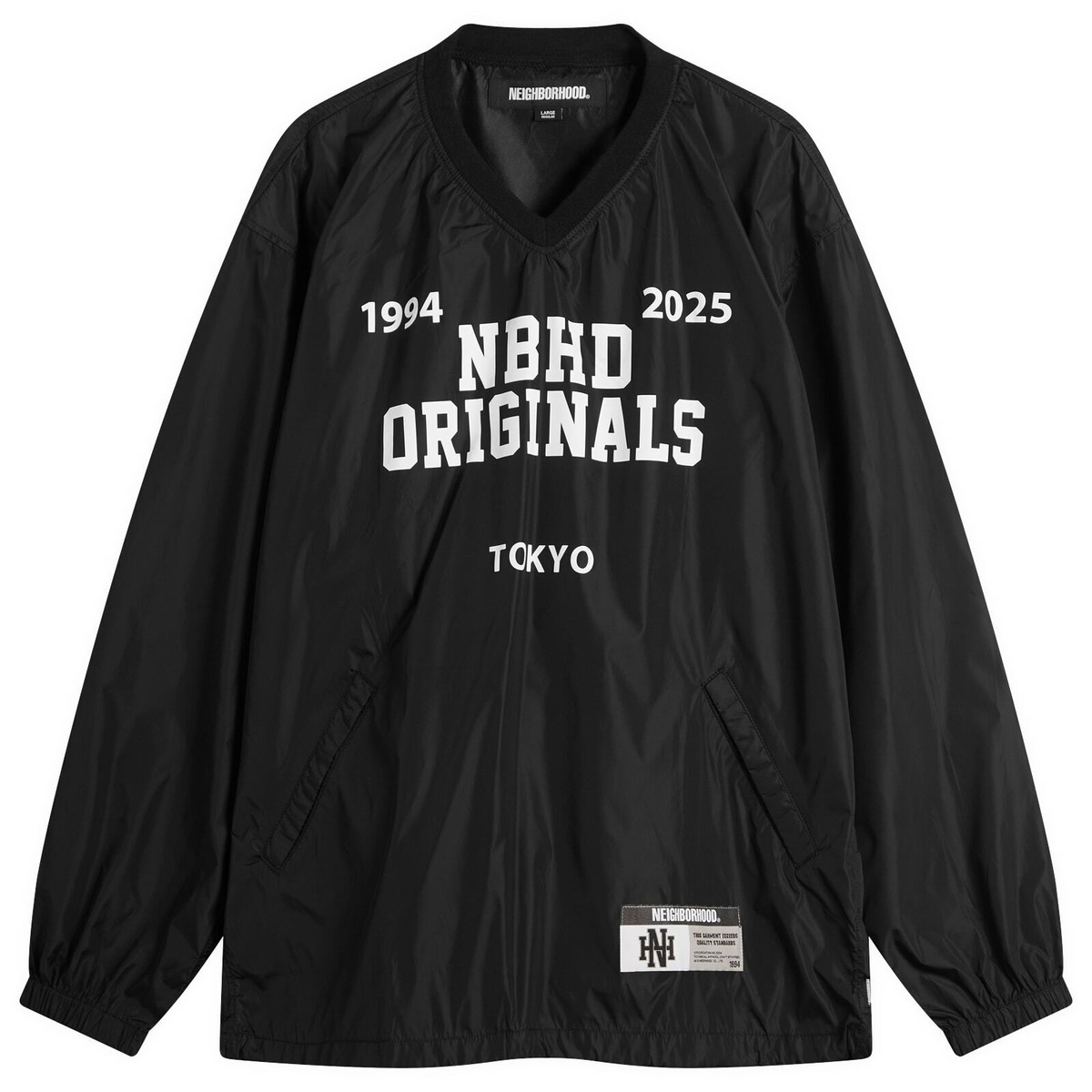 Neighborhood Men's Pullover Game Shirt in Black Neighborhood