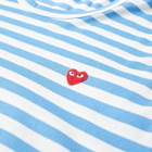 Comme des Garcons Play Women's Little Red Heart Long Sleeve Tee