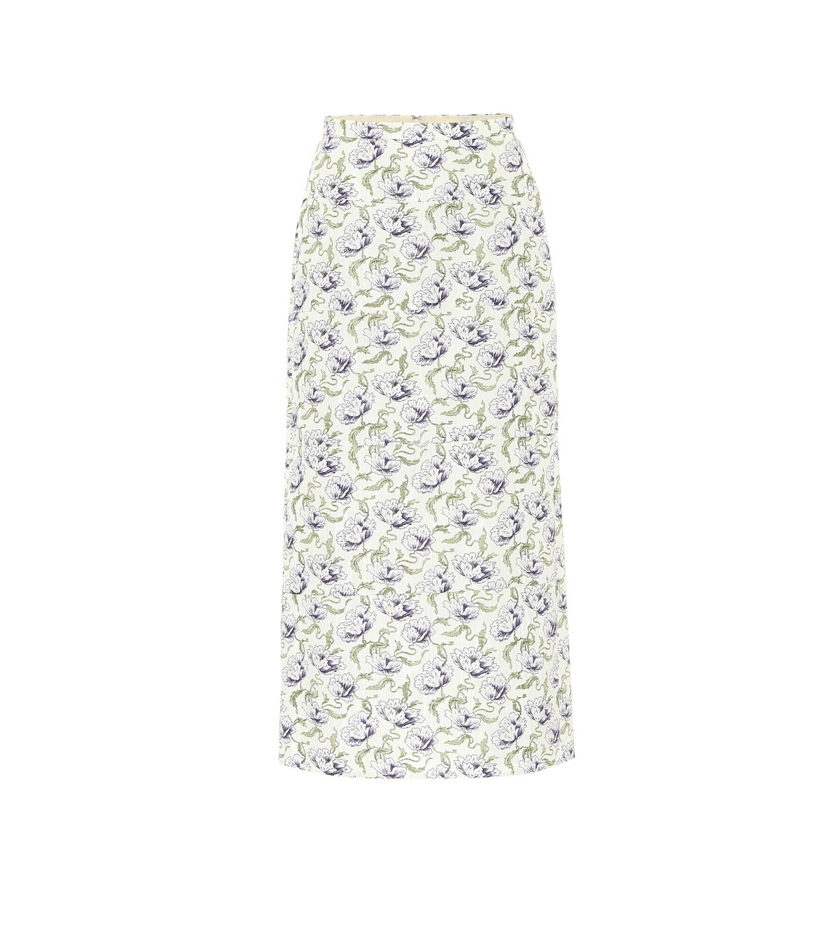 Brock Collection - Rapa floral cotton-blend midi skirt