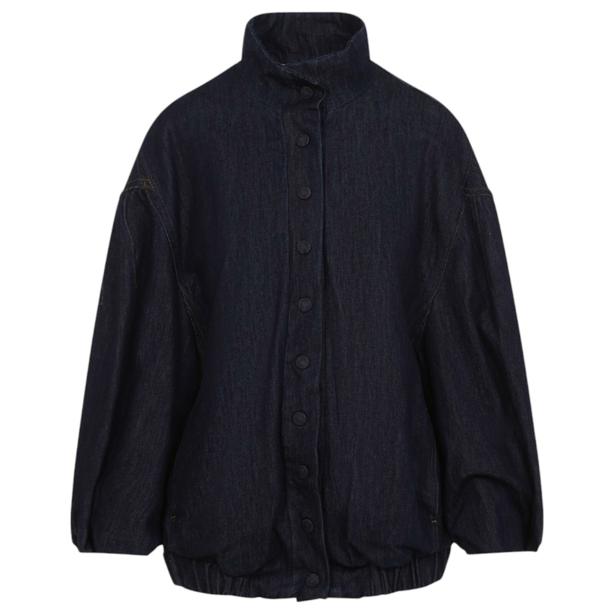 Dries Van Noten Indigo Cocoon Denim Jacket Dries Van Noten