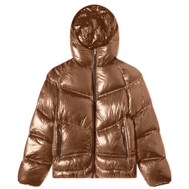 Photo: Cole Buxton Men's Down Insulated Jacket in Brown